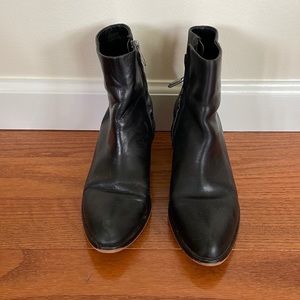Sam Edelman Black Ankle Boots size 6.5
